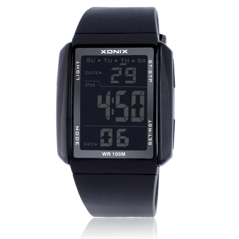 Outdoor Lighting Timer - XONIX Women Sports Watches Waterproof 100m
