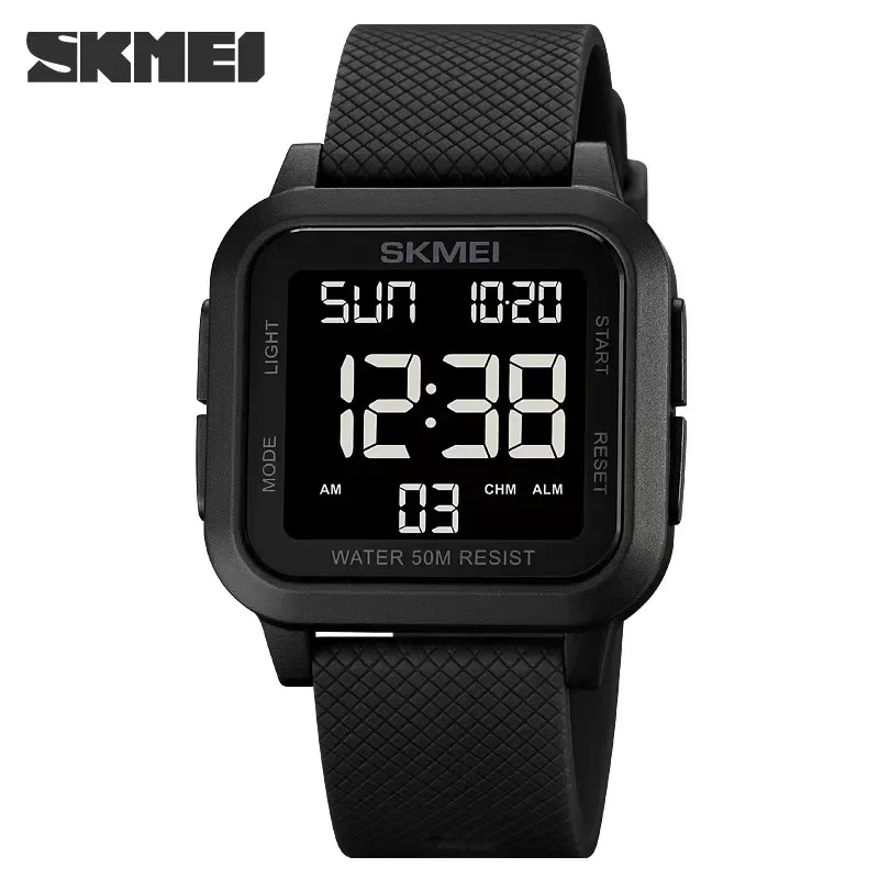 Outdoor Lighting Timer - SKMEI1894 Men Alarm Chrono Clock 5Bar