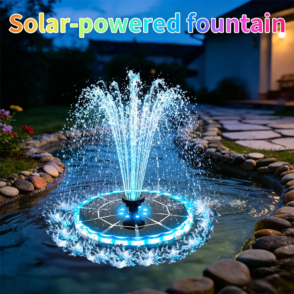 Outdoor Lighting Quality - 3.5W Outdoor Solar Fountain for Garden