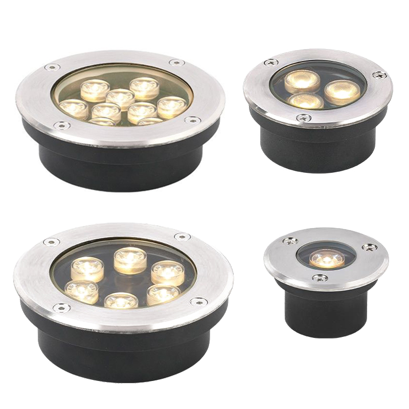 Outdoor Lighting Recessed - Thin IP67 Waterproof LED Light Garden