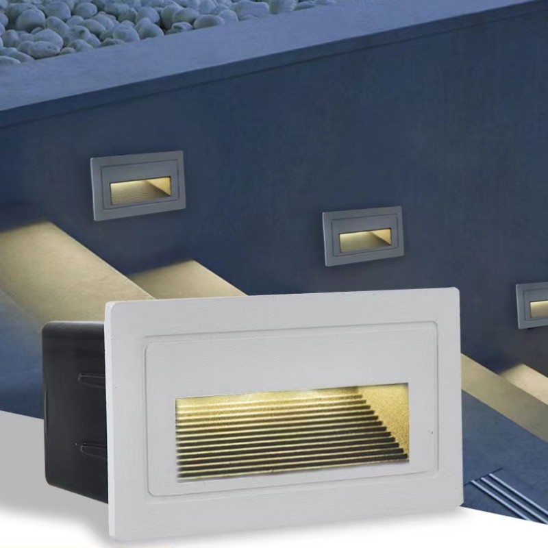 Outdoor Lighting Recessed - LED Wall lamp 3W Waterproof IP65