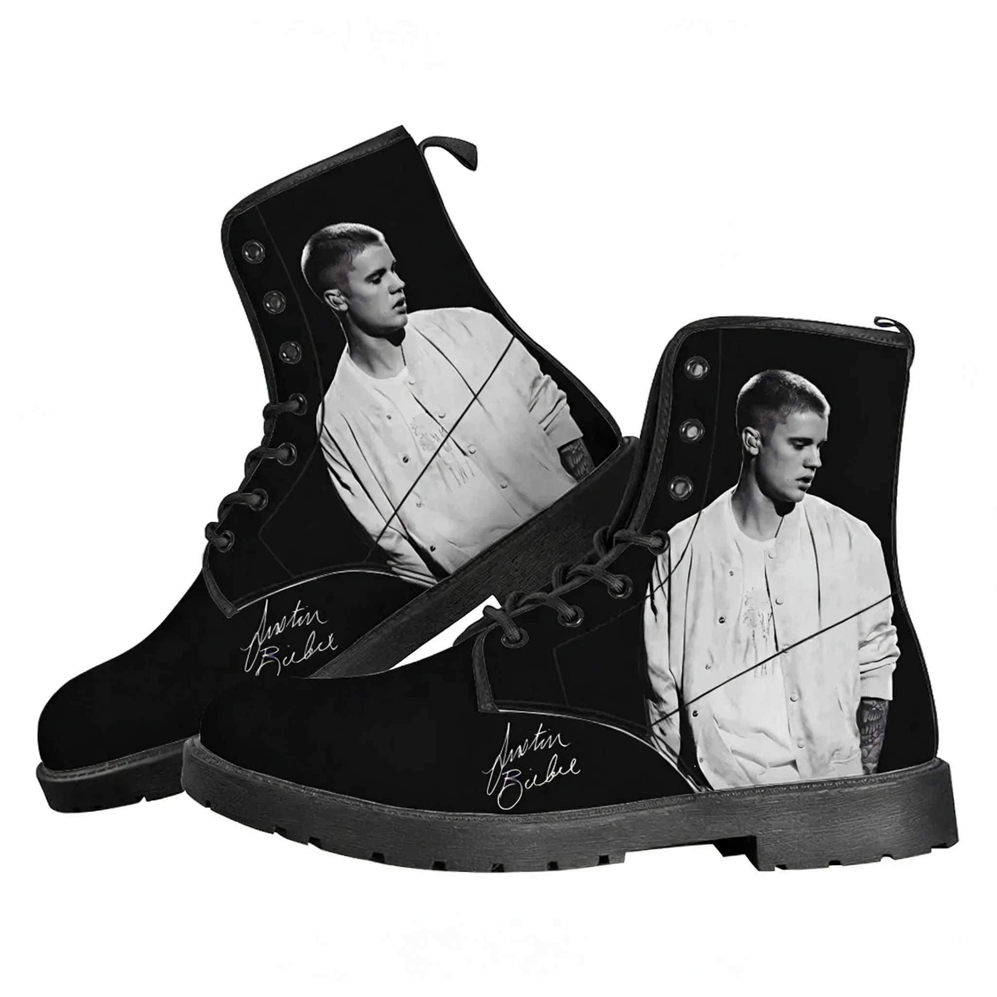 Outdoor Lighting Quality - Justin Bieber Boots Mens Womens Teenager