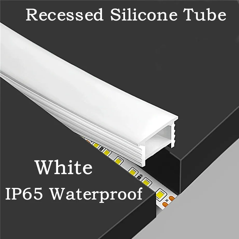 Recessed White Silicone Tube L - Outdoor Lighting Recessed review and price