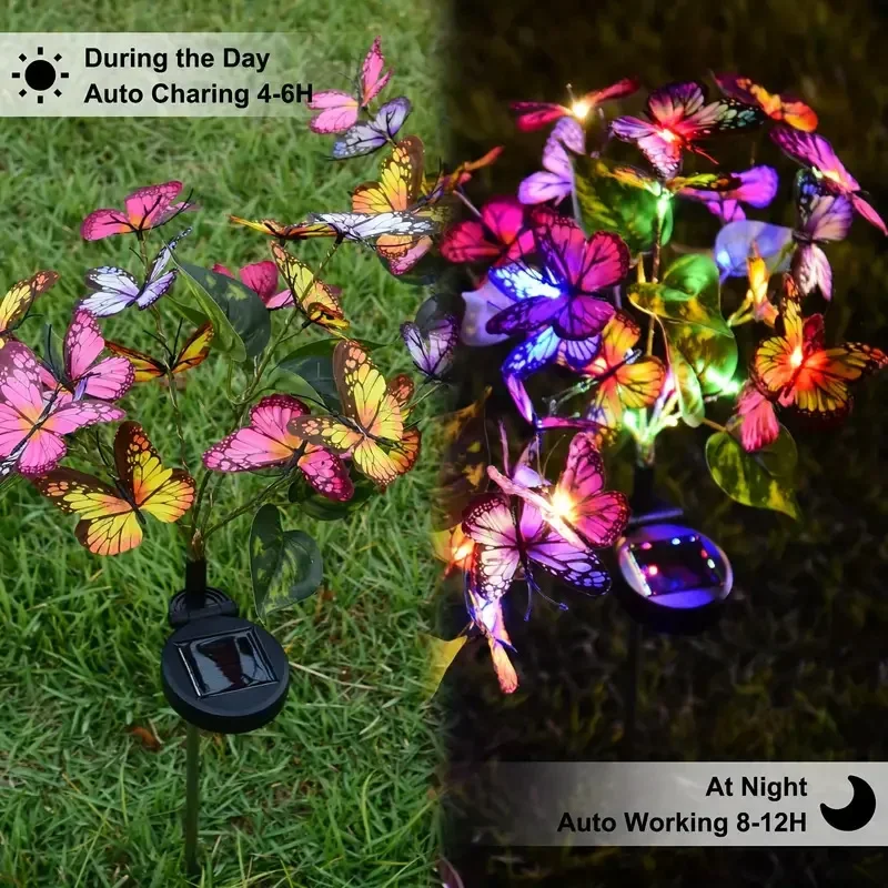 Solar LED Butterfly Garden Lig - Outdoor Lighting Quality review and price