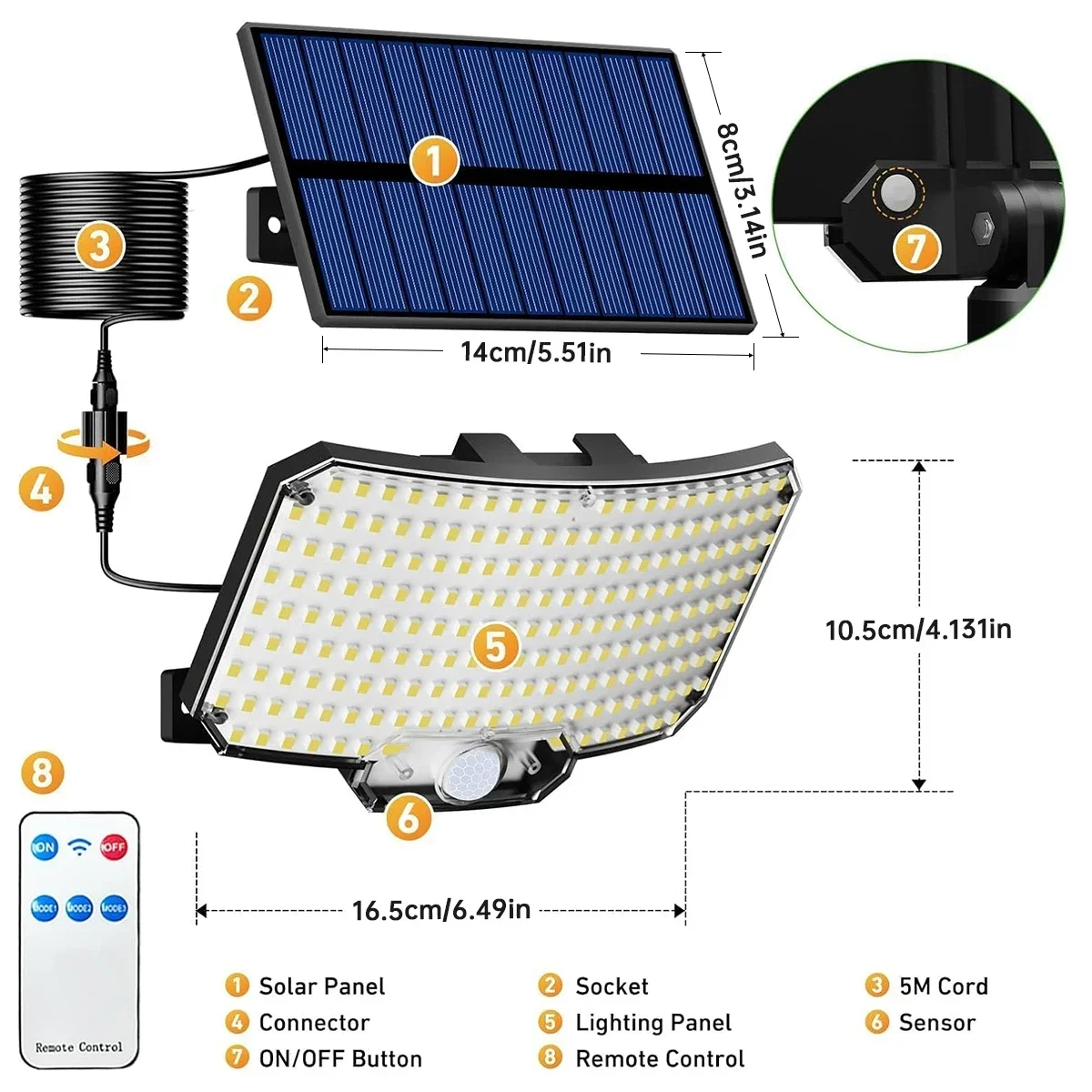 234LED Solar Outdoor Lights Mo - Outdoor Lighting Solar review and price