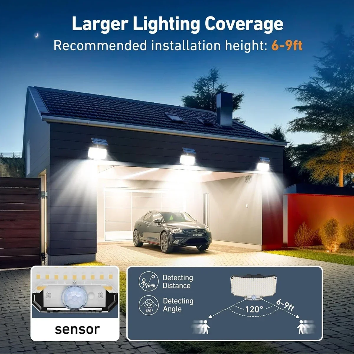 234LED Solar Outdoor Lights Mo - Outdoor Lighting Solar review and price