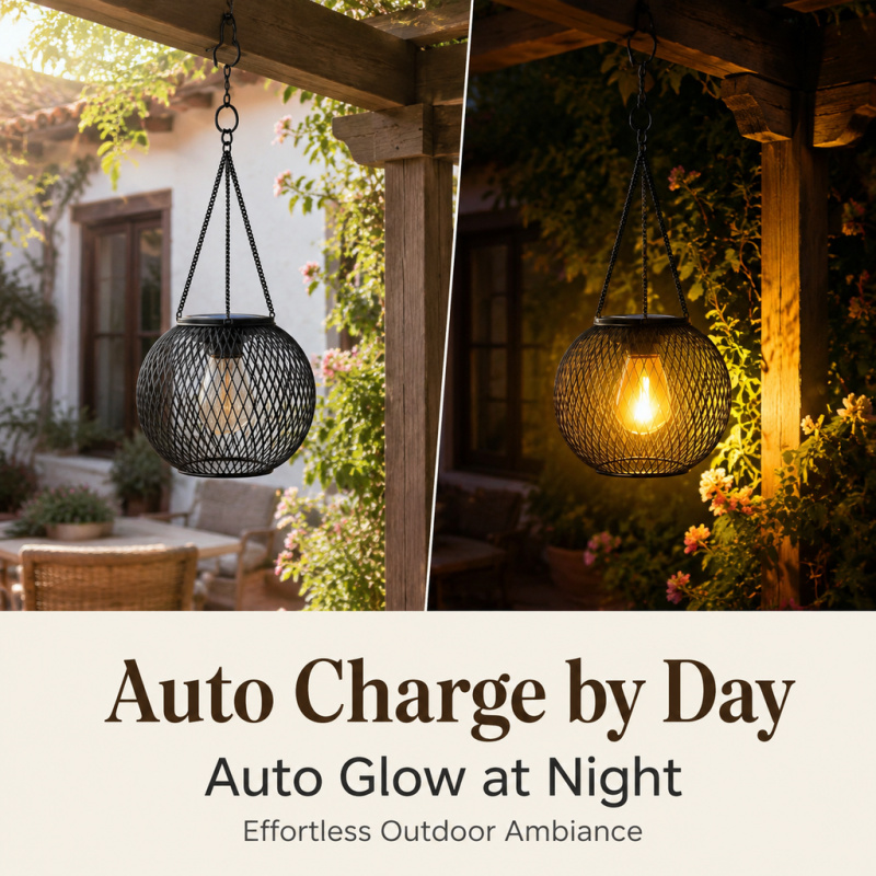 Solar Powered LED Hanging Floo - Outdoor Lighting Quality review and price