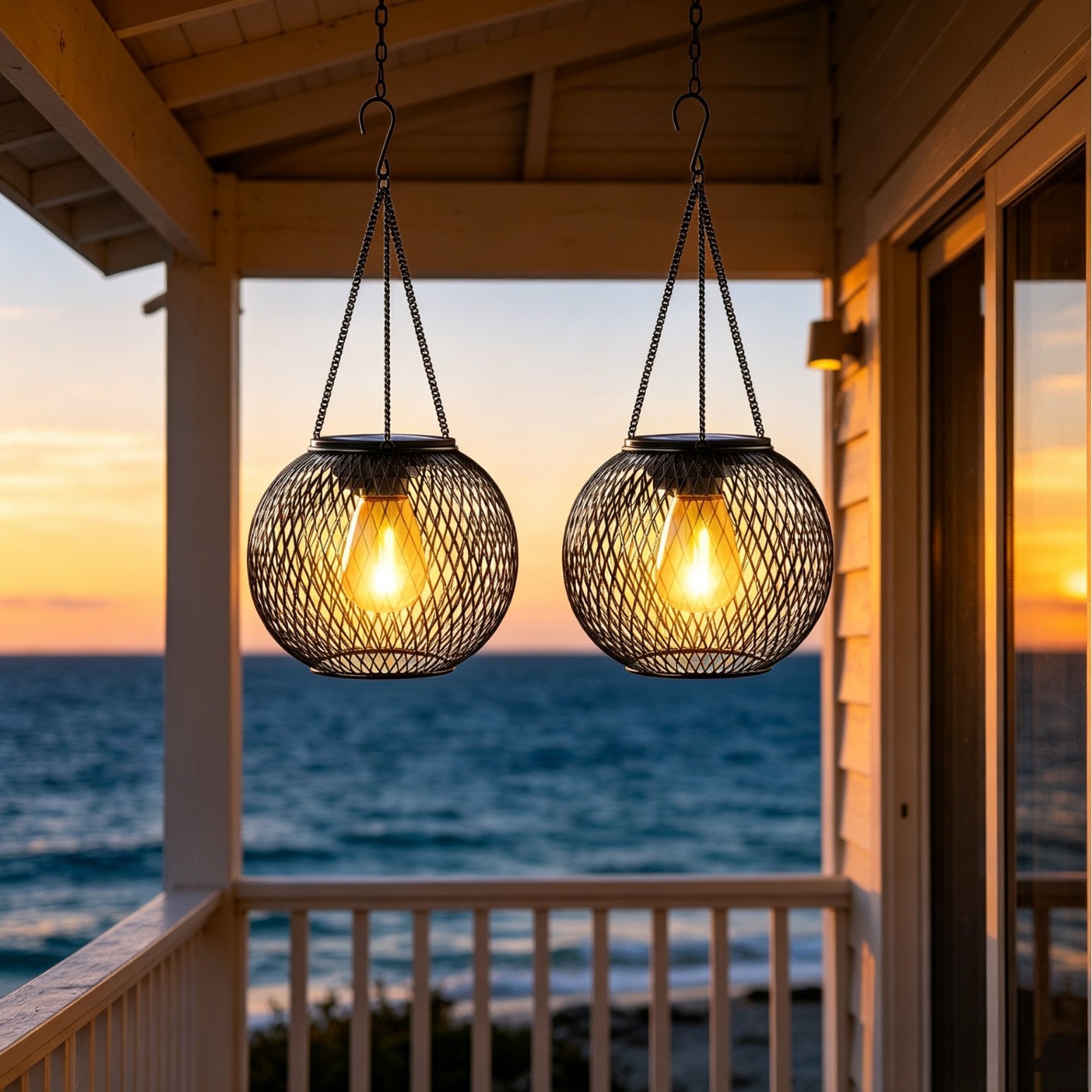 Solar Powered LED Hanging Floo - Outdoor Lighting Quality review and price