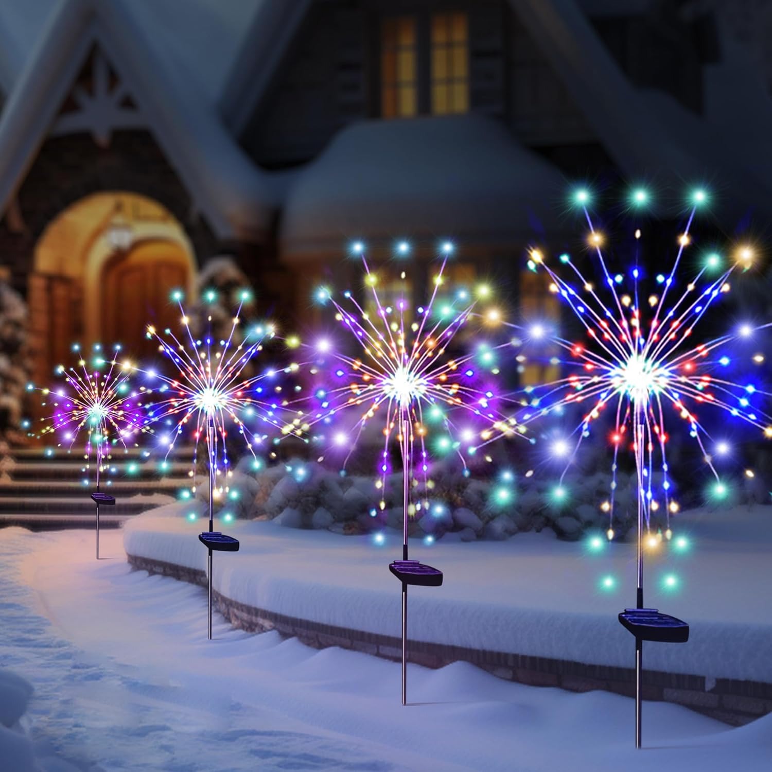Solar LED Firework Fairy Light - Outdoor Lighting Event review and price