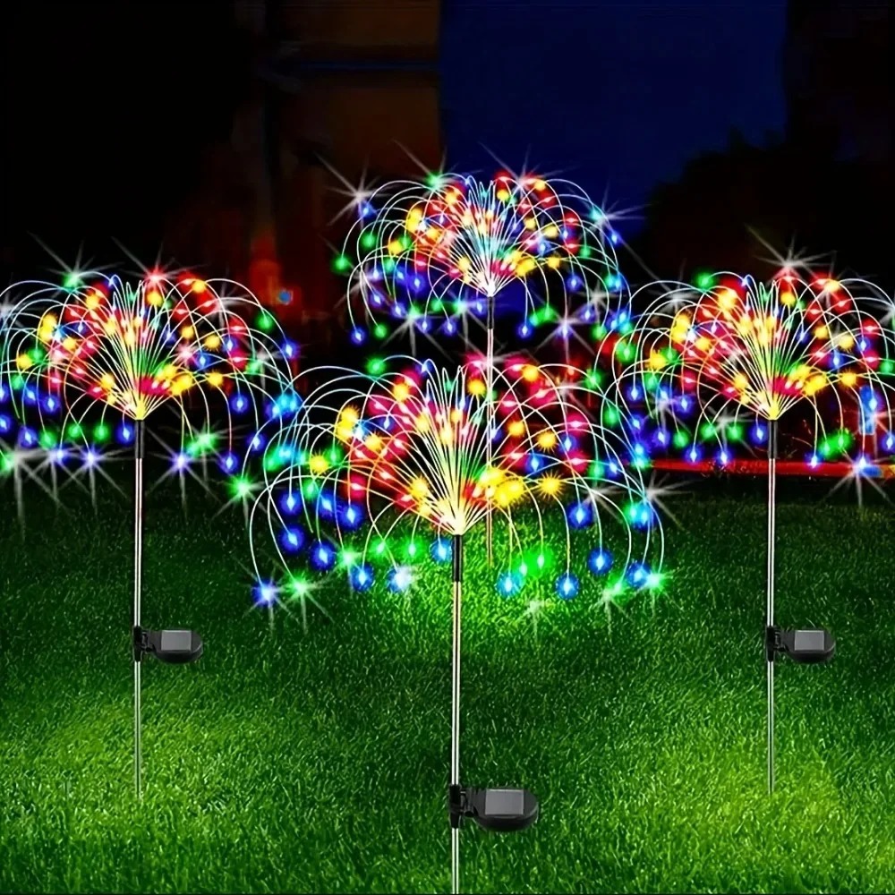 Solar LED Firework Fairy Light - Outdoor Lighting Event review and price