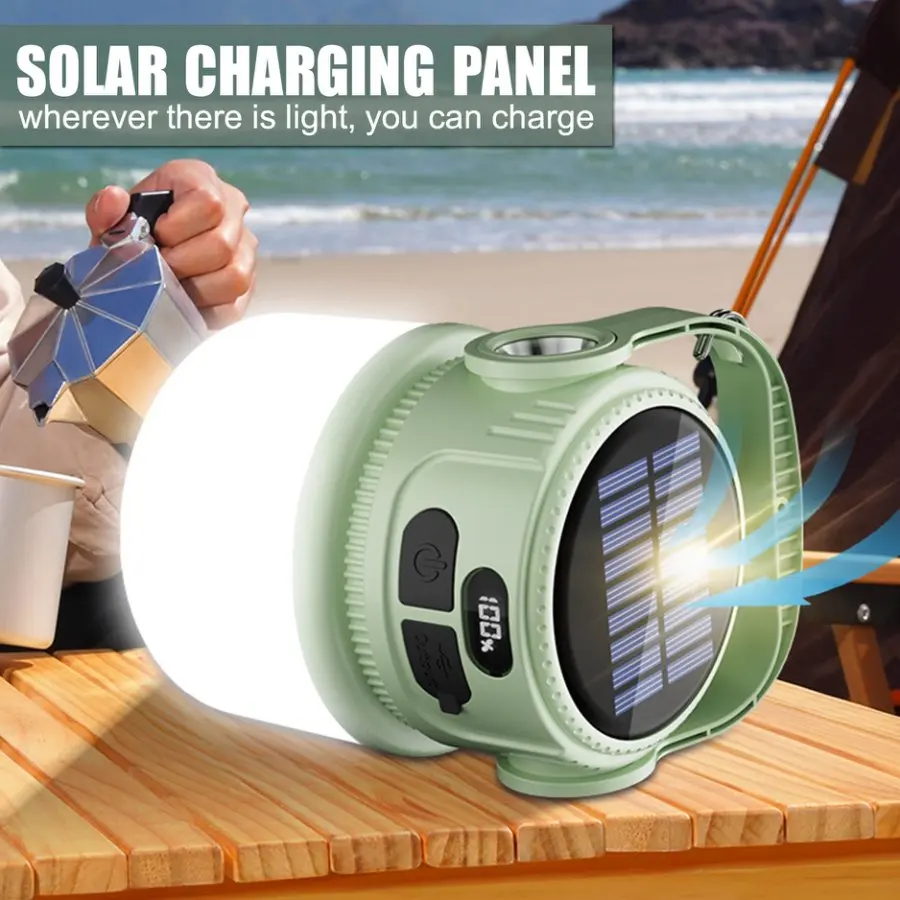 Solar Rechargeable Camping Lan - Outdoor Lighting Transformer review and price