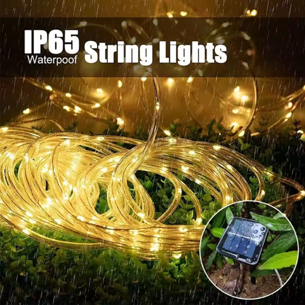 Solar Outdoor LED Tube Rope Ga - Outdoor Lighting Event review and price
