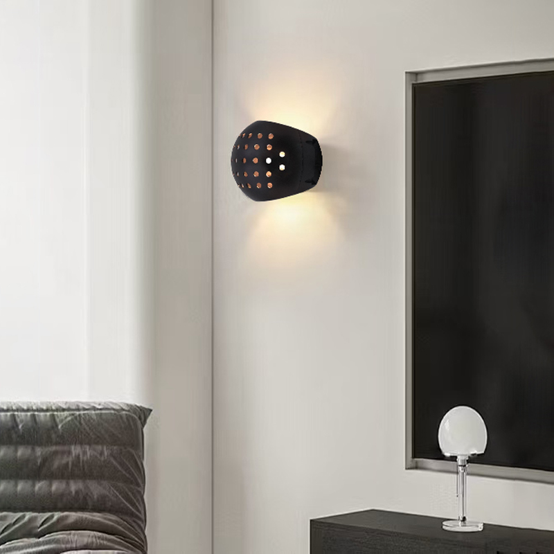 Modern oval LED wall lamp alum - Outdoor Lighting Hardwired review and price