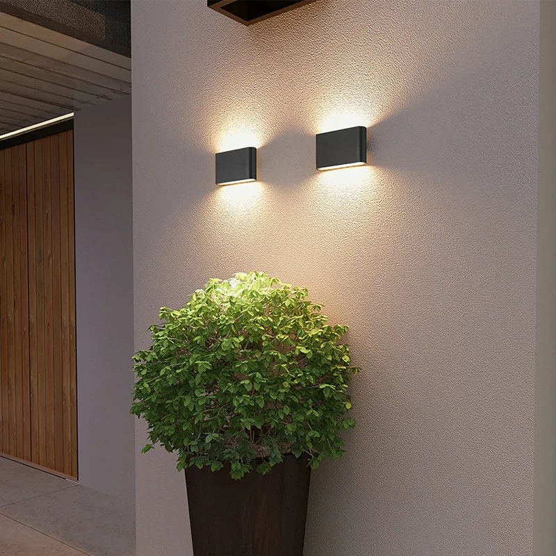 Modern Up and Down LED Wall Sc - Outdoor Lighting Hardwired review and price