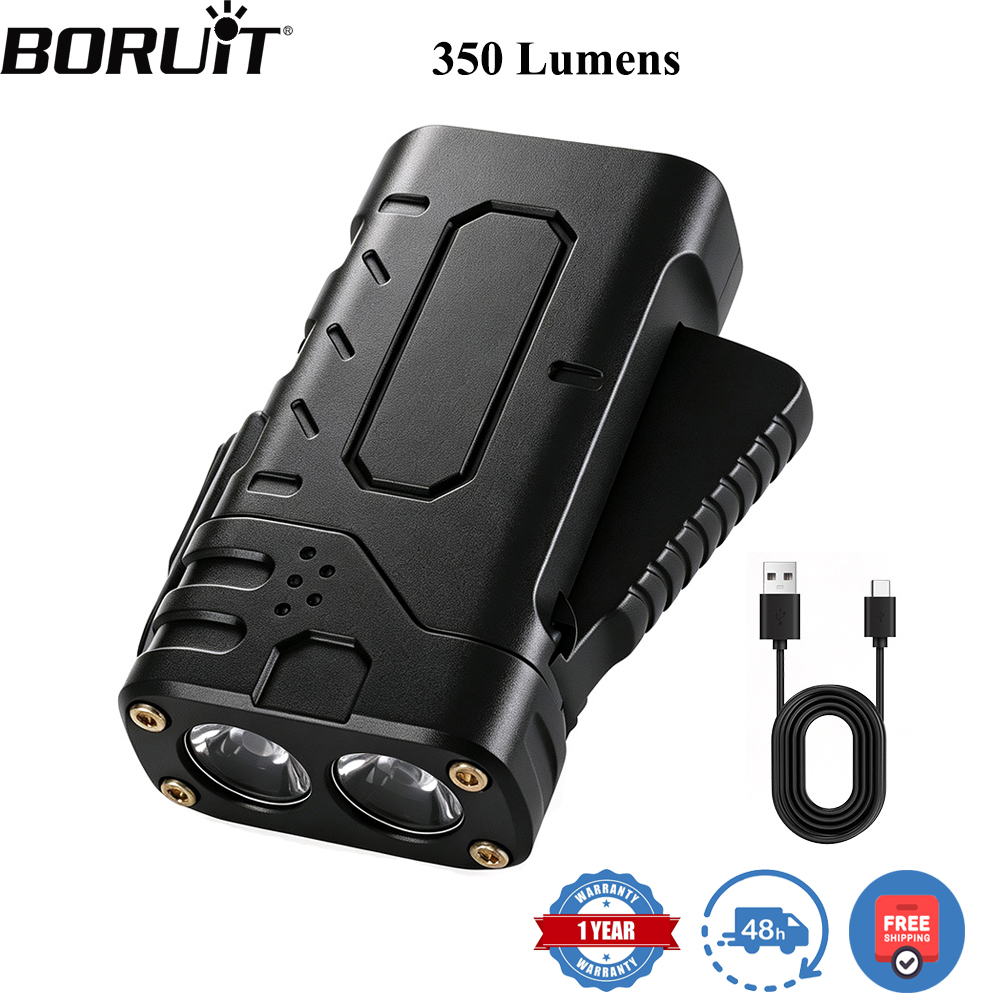 BORUIiT Hand Crank EDC LED Fla - Outdoor Lighting Quality review and price