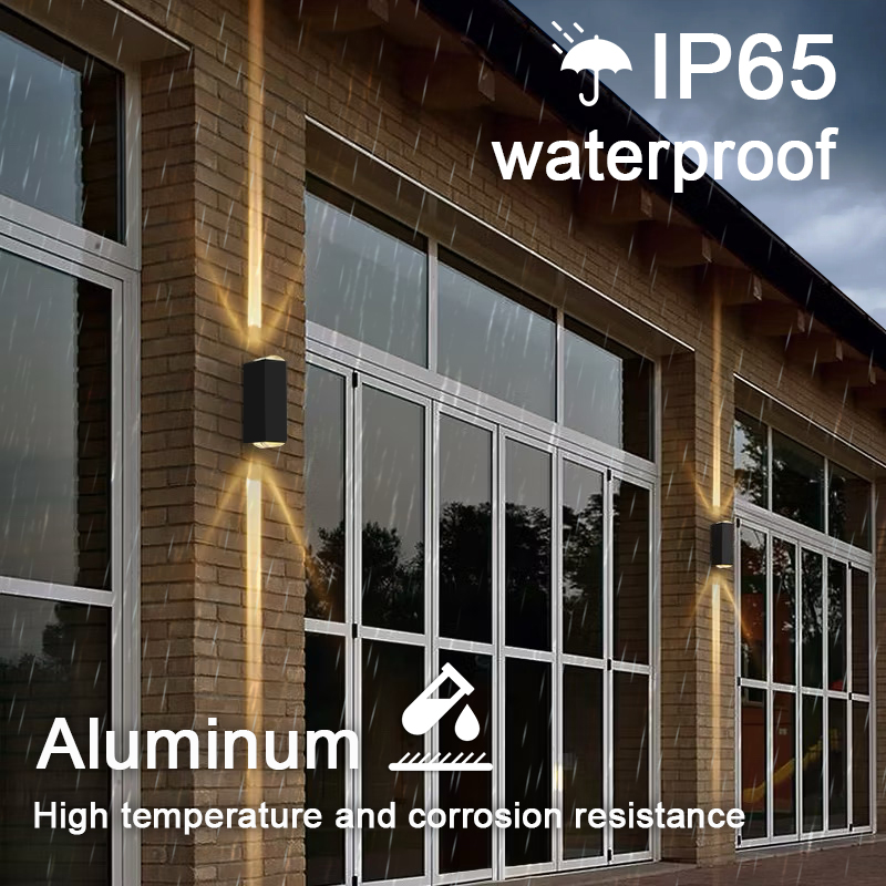 LED Aluminum Wall Lamp Indoor  - Outdoor Lighting Hardwired review and price