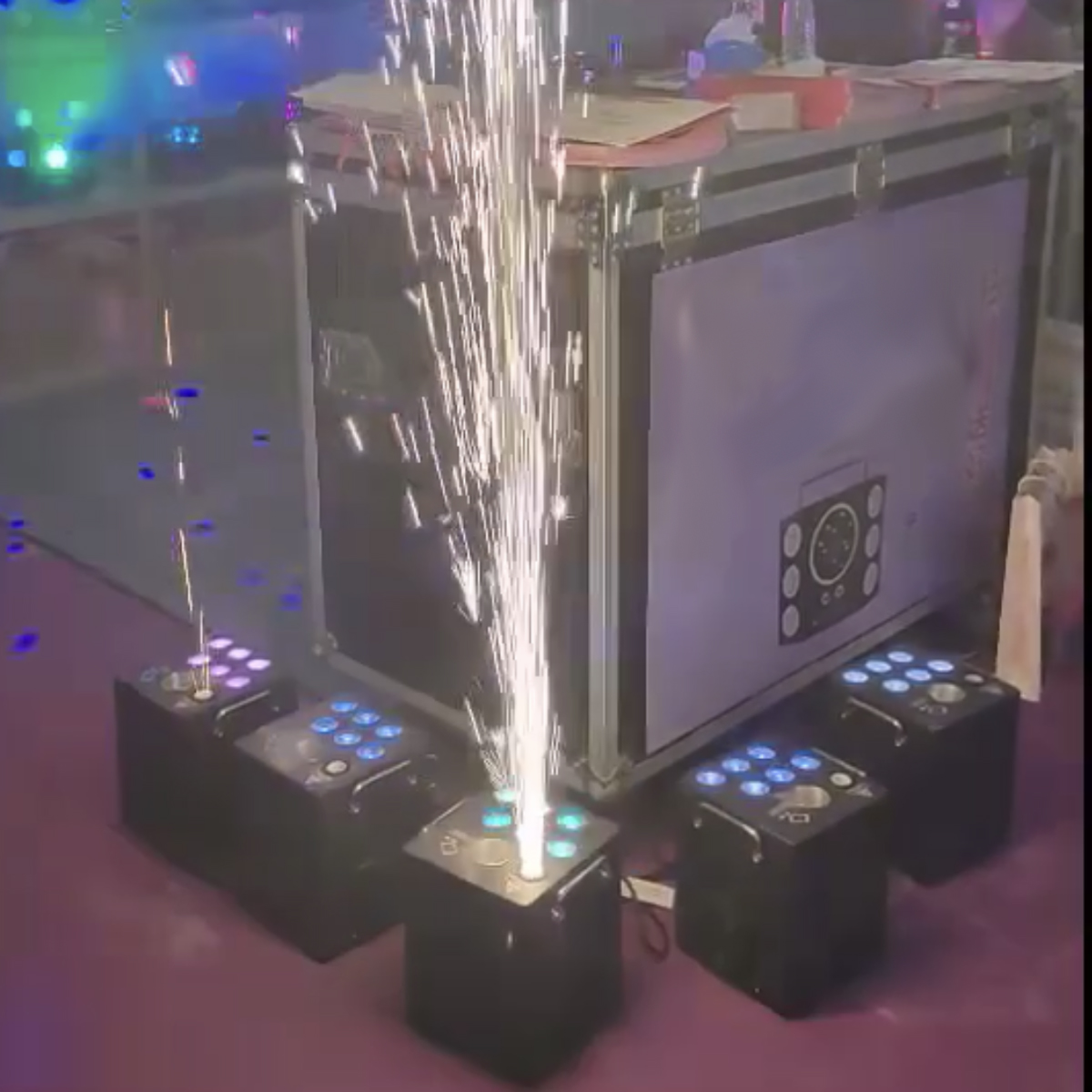 600W LED Cold Spark Machine wi - Outdoor Lighting Event review and price