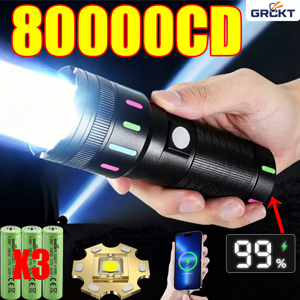 80000CD Most Powerful LED Flas - Outdoor Lighting Quality review and price
