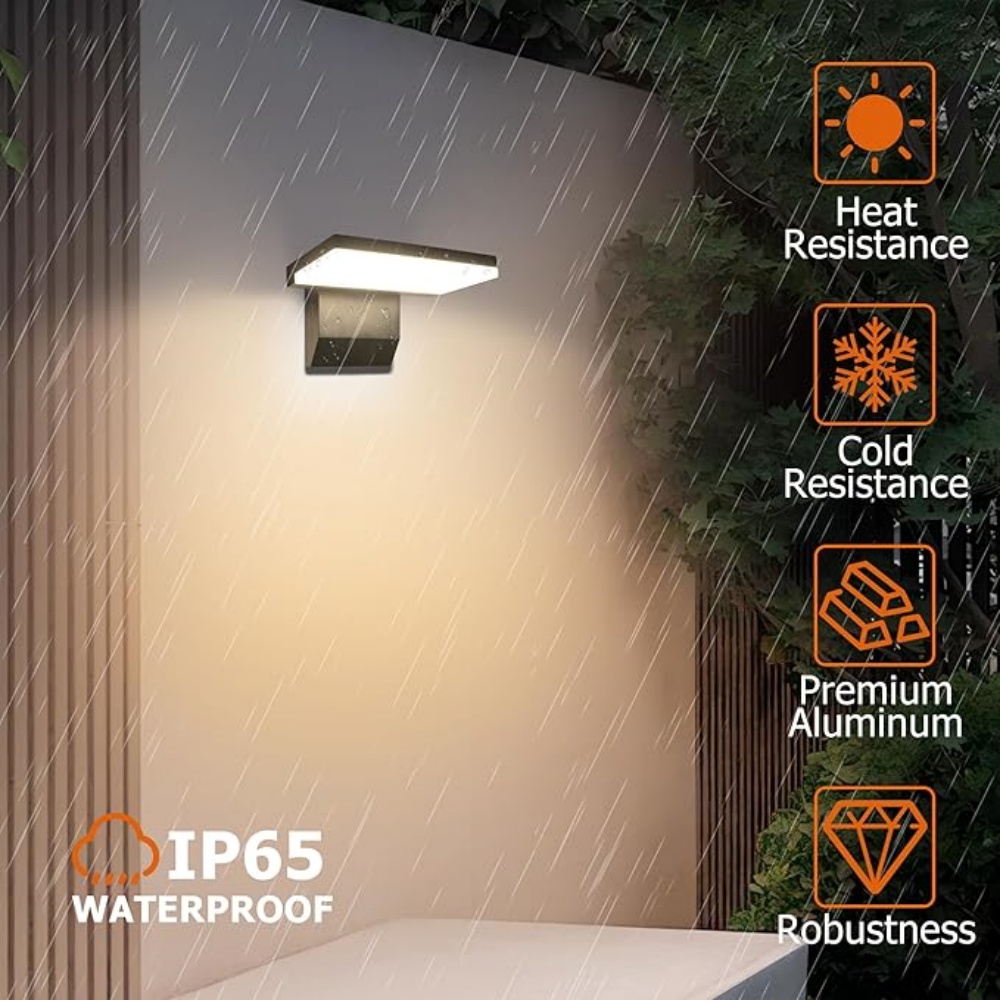 LED Exterior Wall Light180° Ro - Outdoor Lighting Hardwired review and price