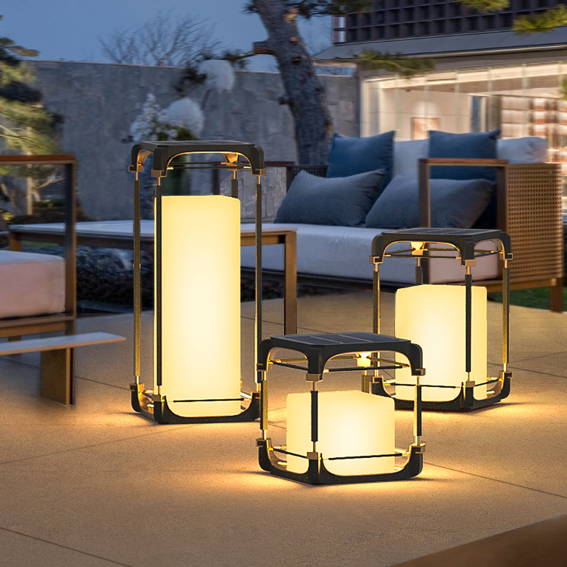 Luminous Floor Lamp Courtyard  - Outdoor Lighting Solar review and price
