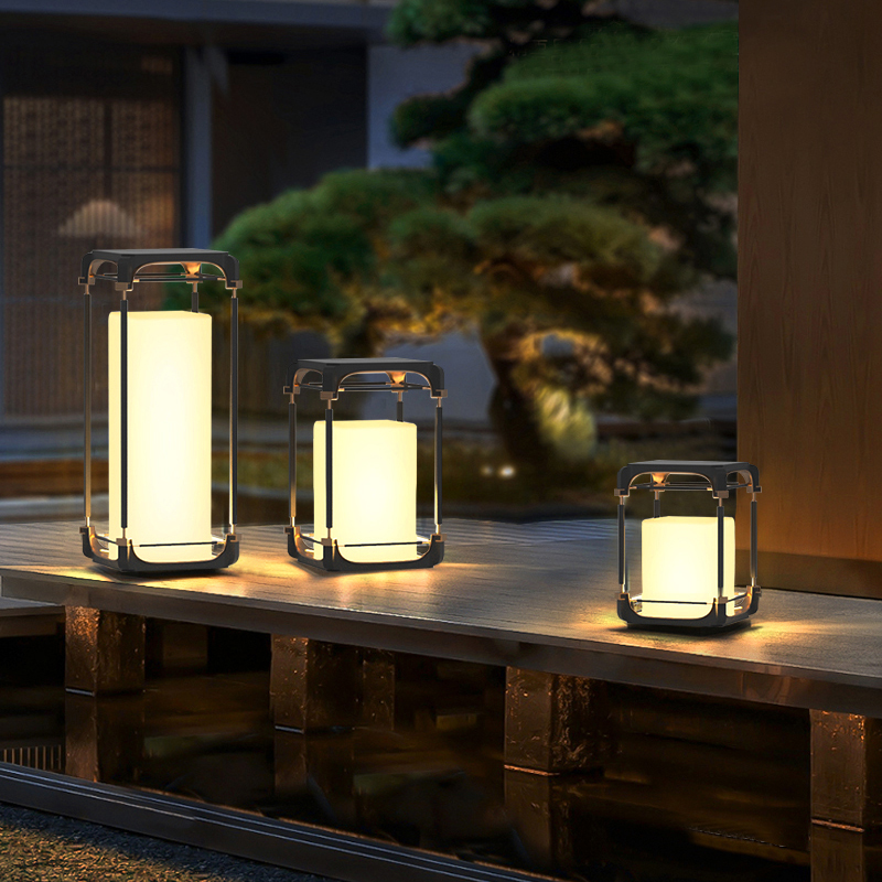Luminous Floor Lamp Courtyard  - Outdoor Lighting Solar review and price