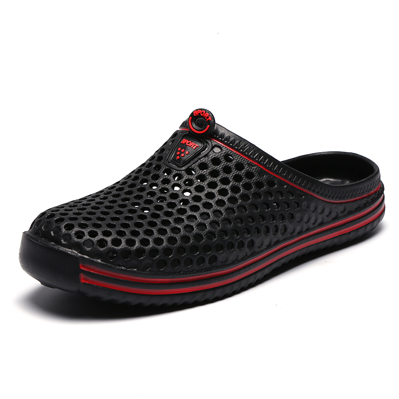 Summer Men Solid Color Sandals - Outdoor Lighting For Your Home review and price