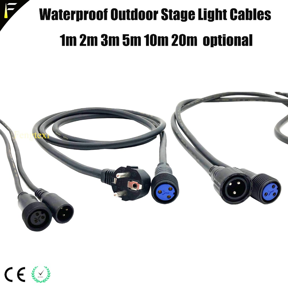4xLOT Outdoor DMX Extension Ca - Outdoor Lighting Cable Uk review and price
