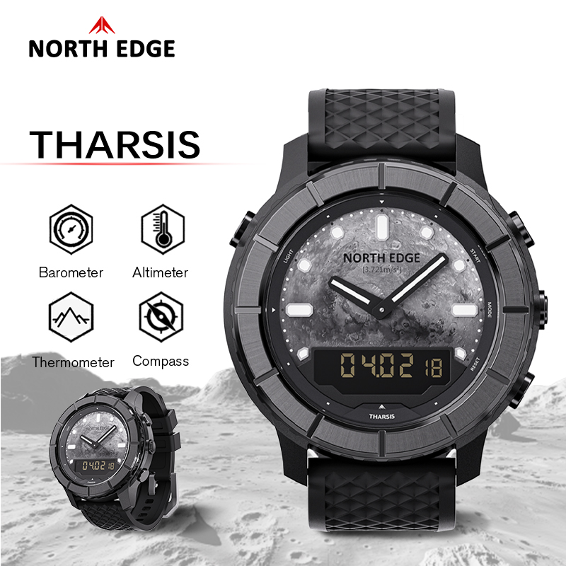 NORTH EDGE THARSIS Men Carbon  - Outdoor Lighting Timer review and price