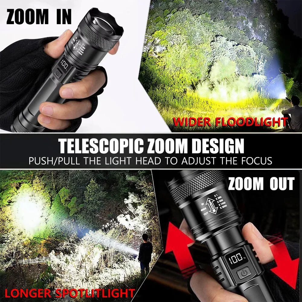 Rechargeable LED Flashlight Zo - Outdoor Lighting Quality review and price
