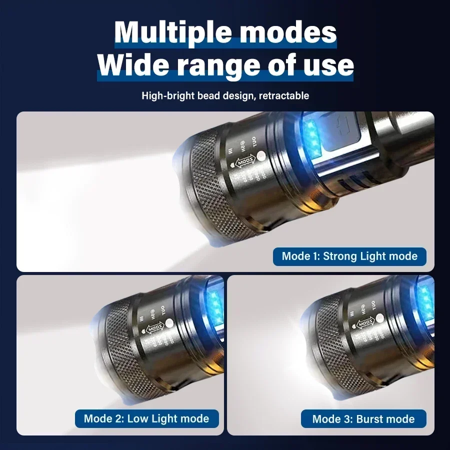 Tactical LED Flashlight 2000LM - Outdoor Lighting Quality review and price