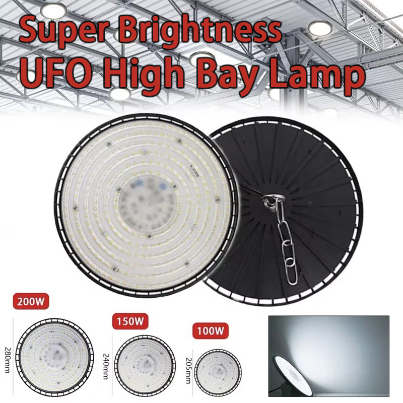 100-200W LED Industrial UFO Hi - Outdoor Lighting Warehouse review and price
